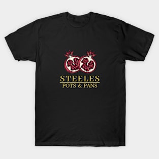 STEELES POTS AND PANS, POMEGRANATE T-Shirt